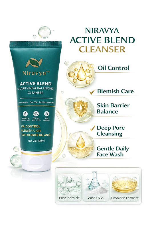 Niravya Active Blend Clarifying & Balancing Cleanser
