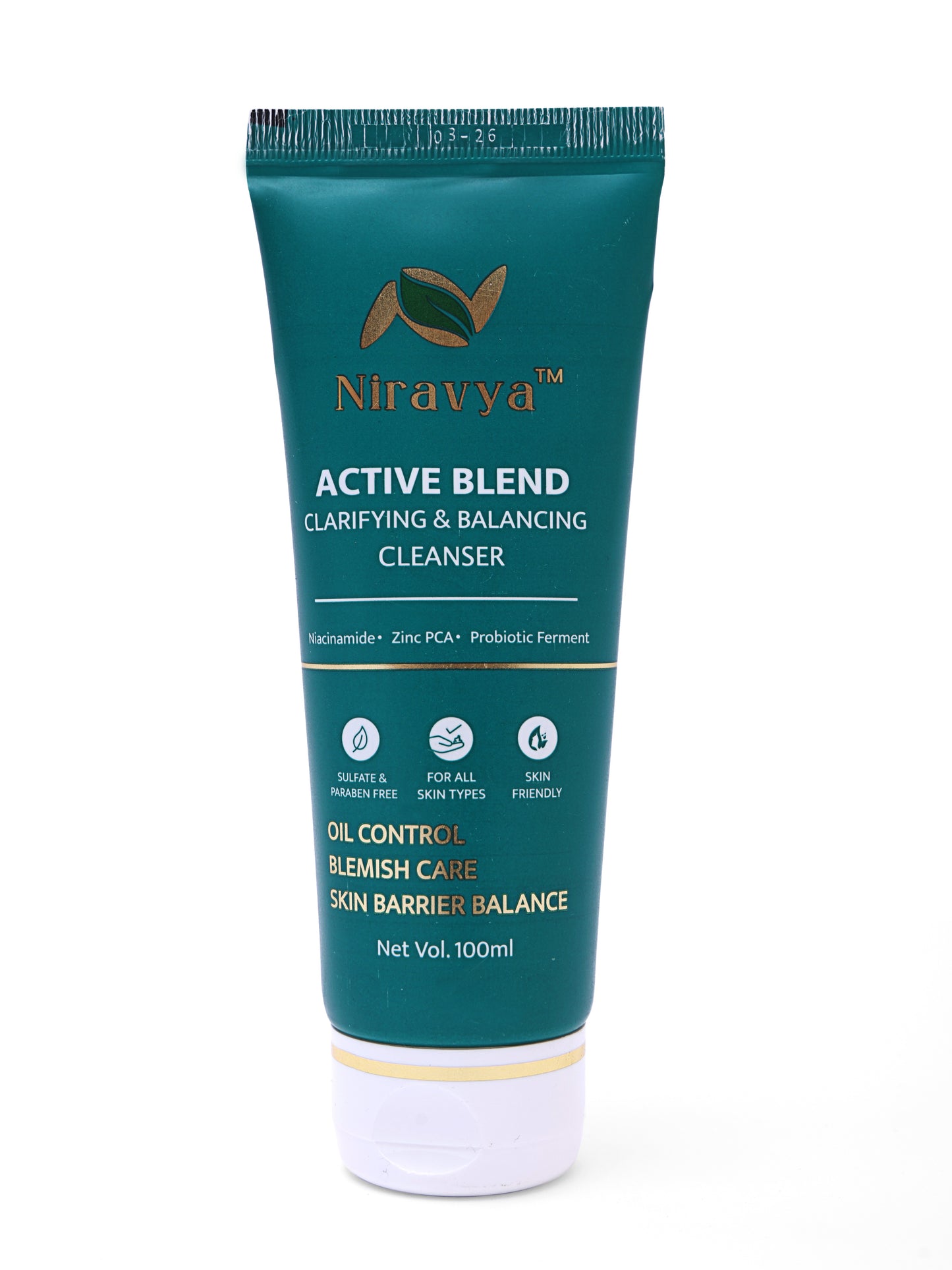 Niravya Active Blend Clarifying & Balancing Cleanser